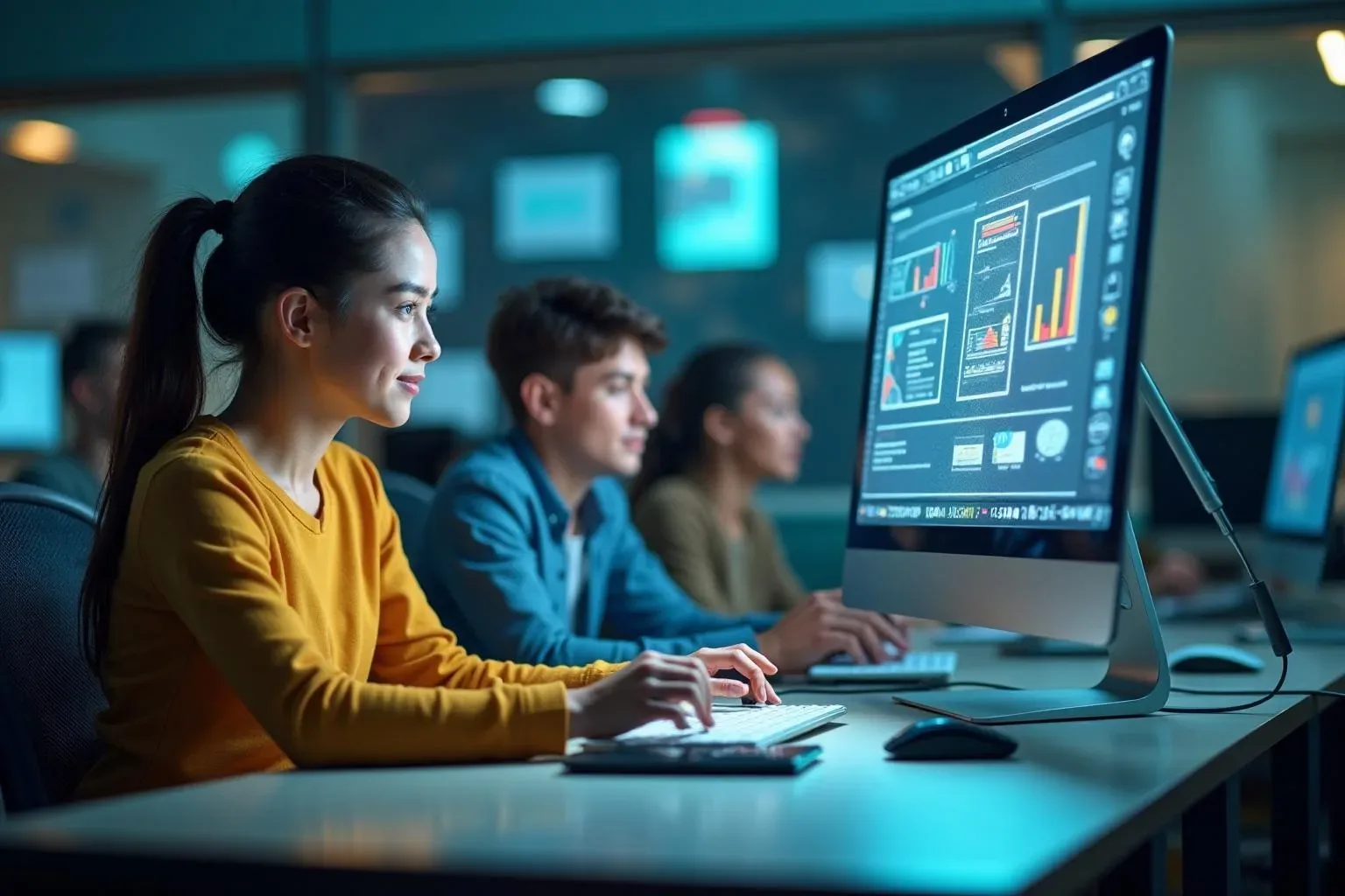 E-learning platform for online education with course management and certification system