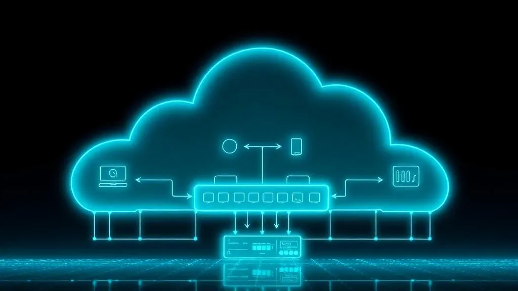 Software architect designing scalable cloud infrastructure for enterprise growth